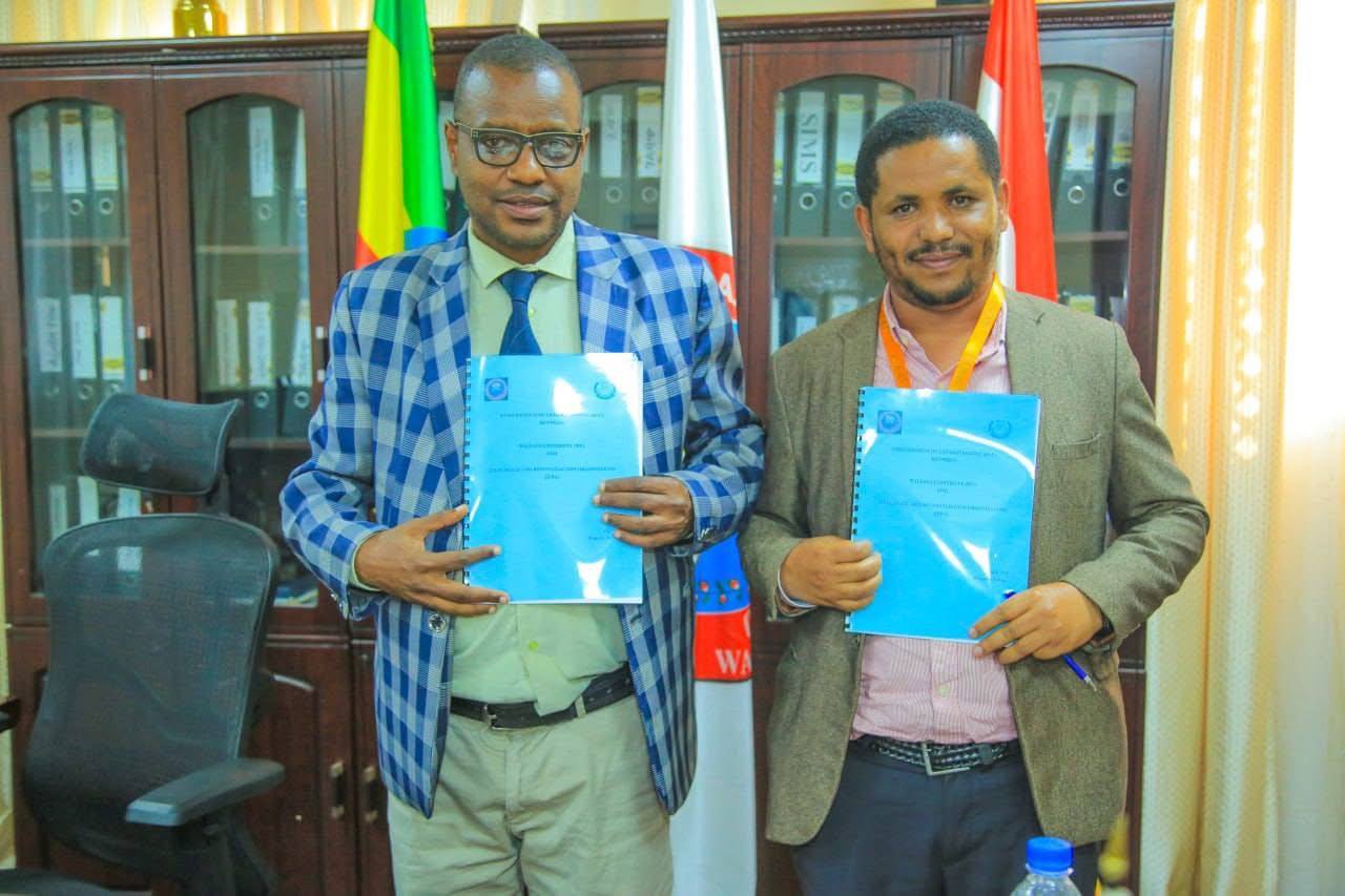 Wollaga University and Jeret Peace and Reconciliation Organization (JPRO) Sign Memorandum of Understanding to Advance Peacebuilding Efforts.