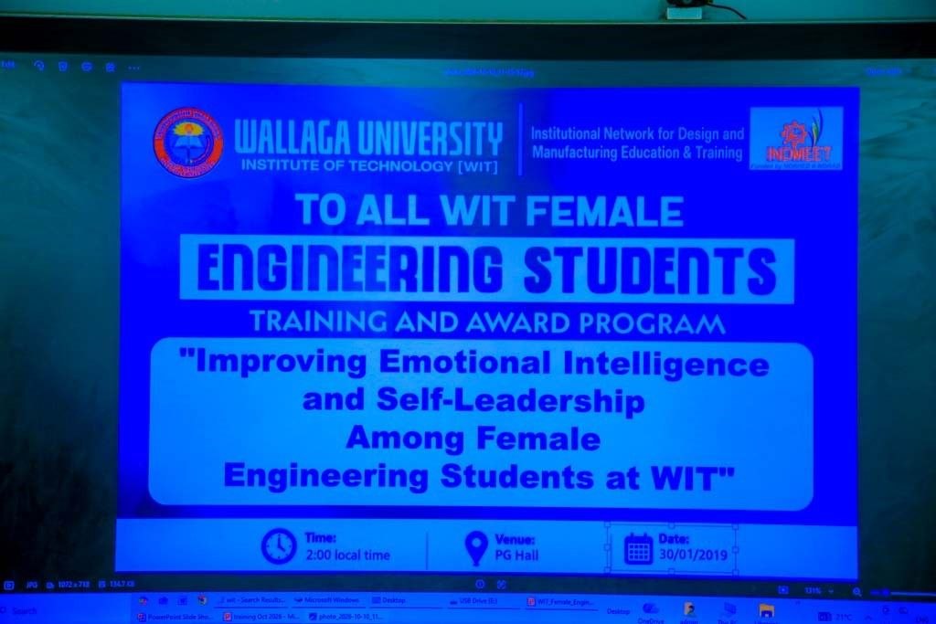 WIT and INDMET Project Organized Training and Award Program for Female Engineering Students